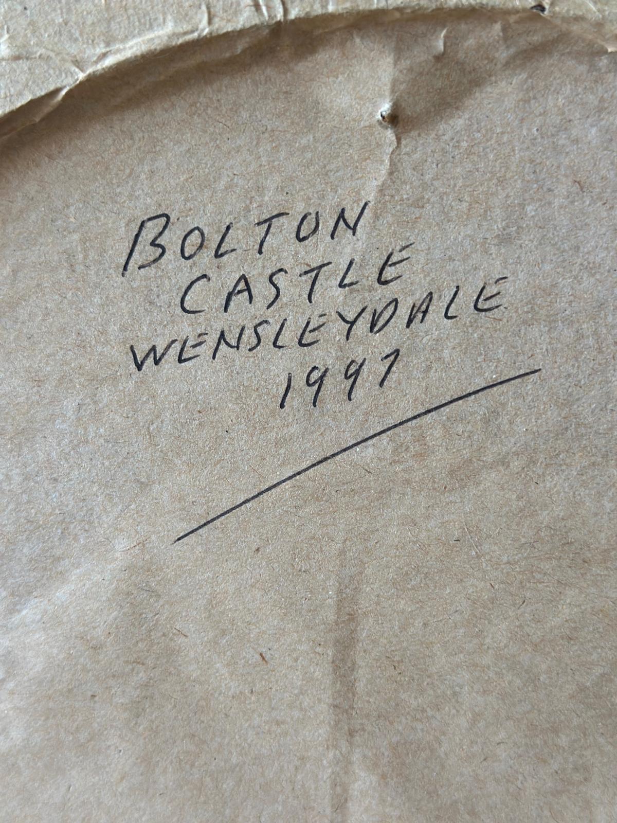 Original Gerald Hodgson Oil Painting - Bolton Castle 1991 - Framed & Signed - Image 7