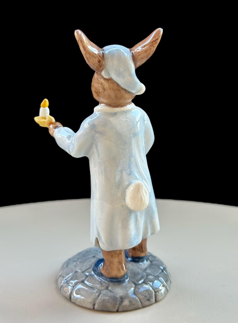 Royal Doulton Bunnykins “Wee Willie Winkie” Figurine DB270 - Image 2