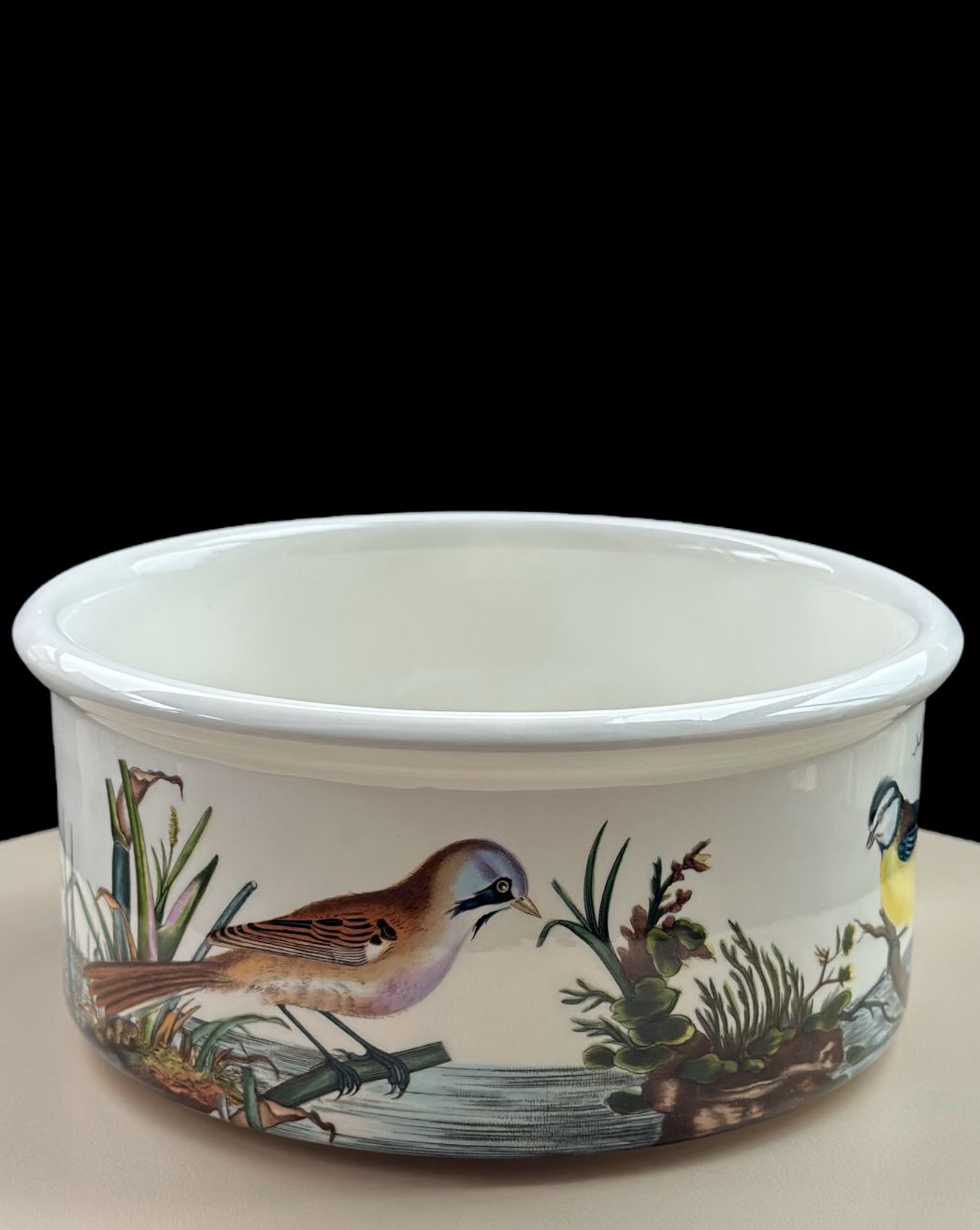 Portmeirion Birds of Britain by E. Donovan Vegetable Bowl Souffle Dish - Image 3