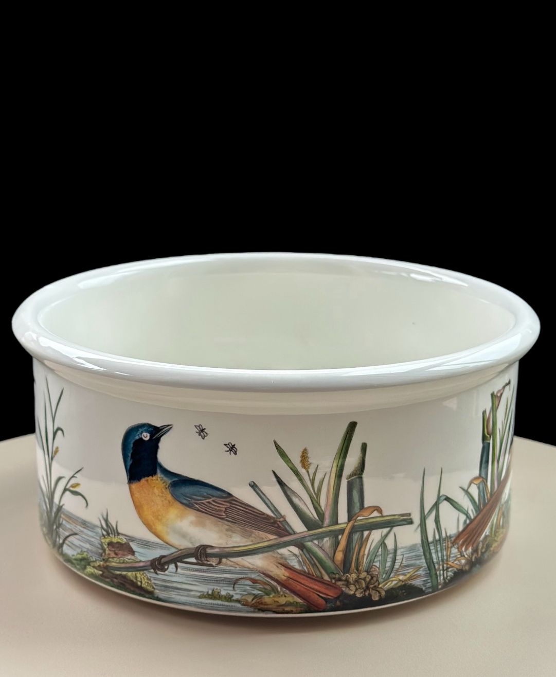 Portmeirion Birds of Britain by E. Donovan Vegetable Bowl Souffle Dish - Image 2
