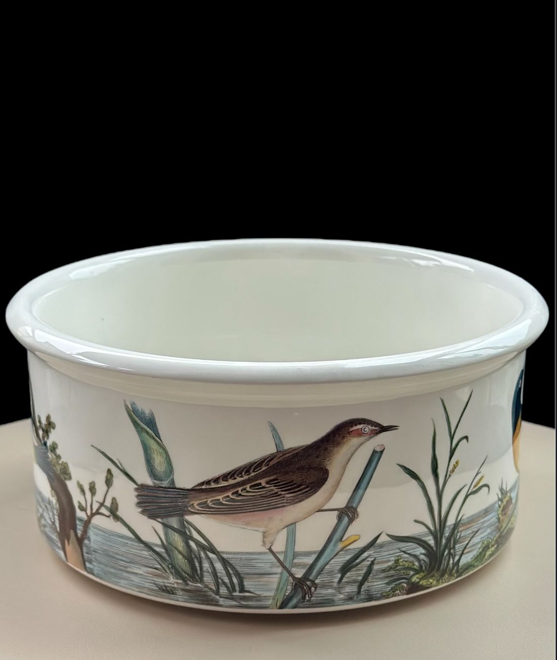 Portmeirion Birds of Britain by E. Donovan Vegetable Bowl Souffle Dish - Image 4