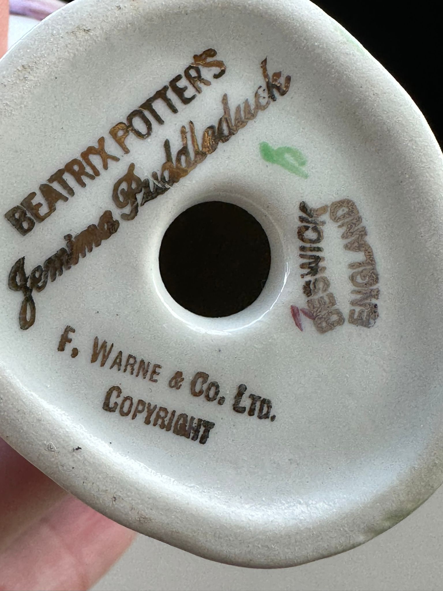 Beatrix Potter Jemima Puddle Duck Figure By Beswick - Image 5