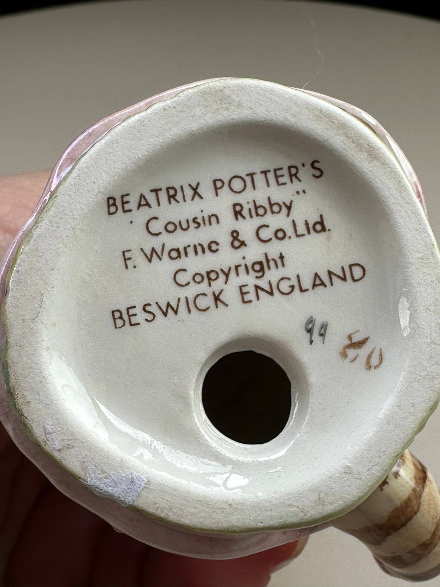 Beswick Beatrix Potter’s Cousin Ribby 1973-1985 - Image 4