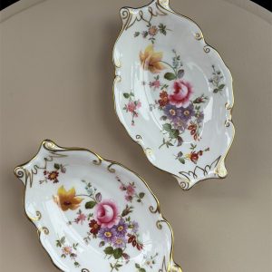 Royal Crown Derby Posie Pattern Trinket Trays x 2