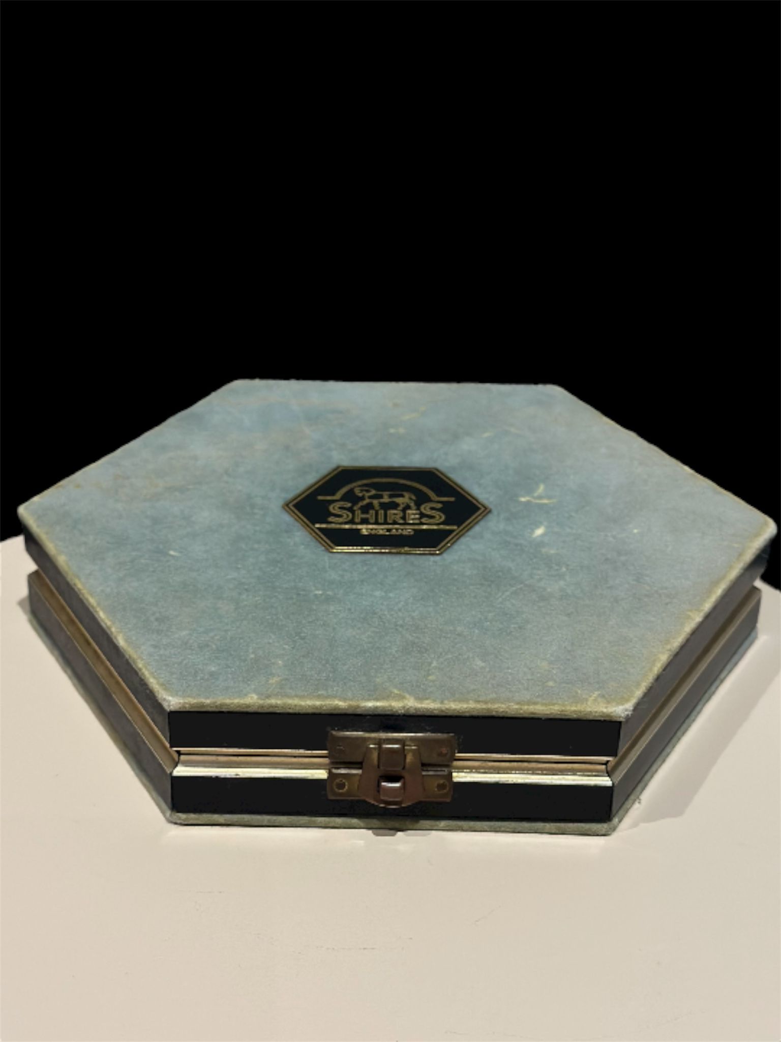 Shires England Ceramic Horse Puzzle in Hexagonal Wooden Case (J. Peters) - Image 10